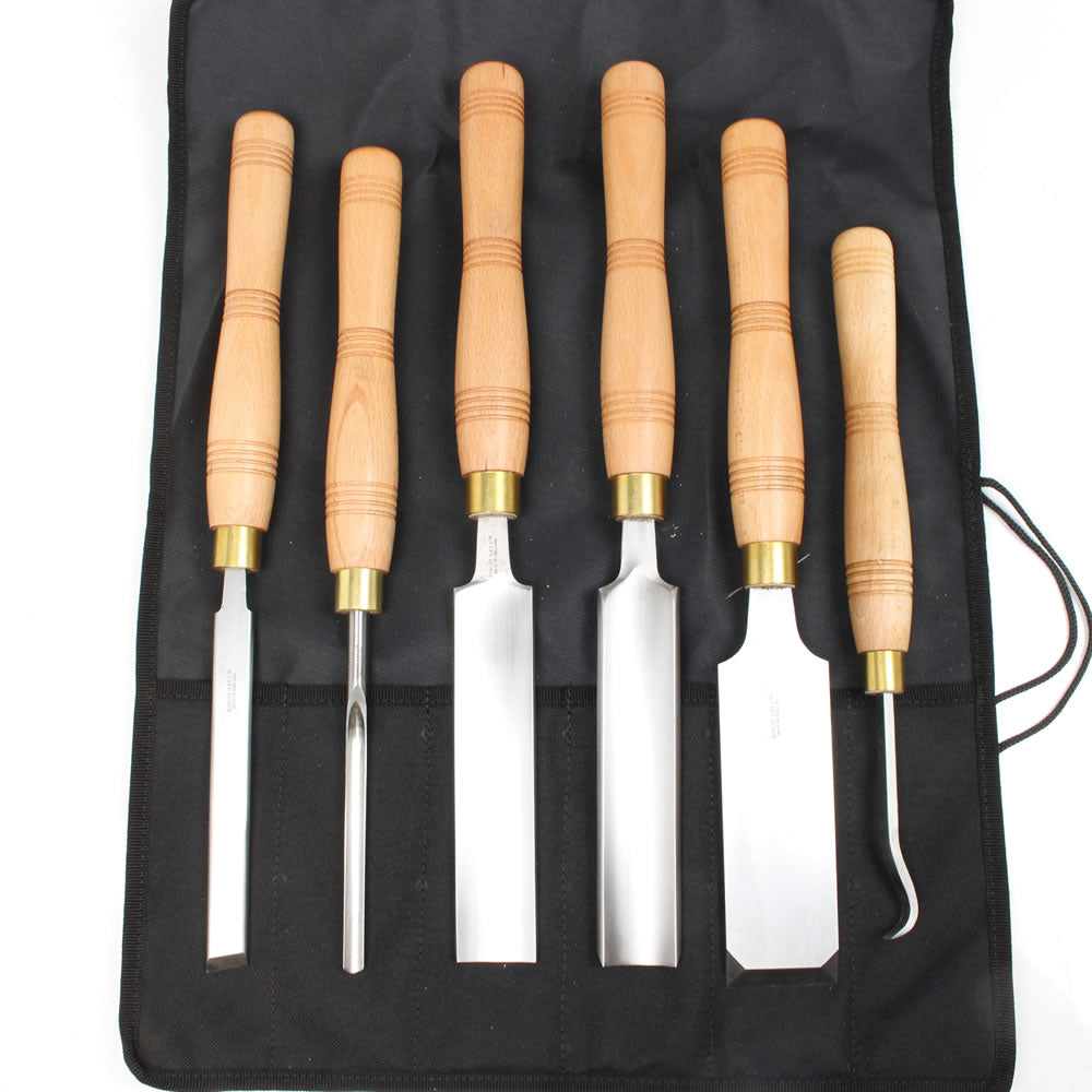 Ashley Iles Pole Lathe Woodturning Tool Set