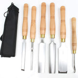 Ashley Iles Pole Lathe Woodturning Tool Set