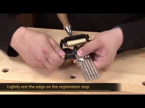Youtube clip of the Veritas Narrow Honing Guide Set