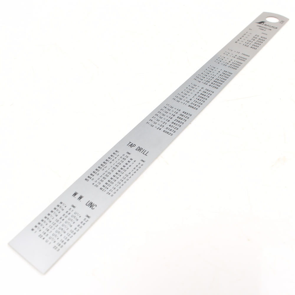 Pc Solid Shift Ruler Shinwa Stainless Steel Ruler Hard chrome Finish 150mm – Toolnut