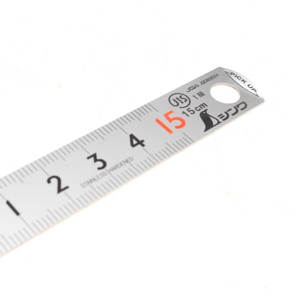 Shinwa Stainless Pickup Ruler