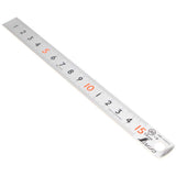 Shinwa Stainless Pickup Ruler Hard Chrome Finish 150mm