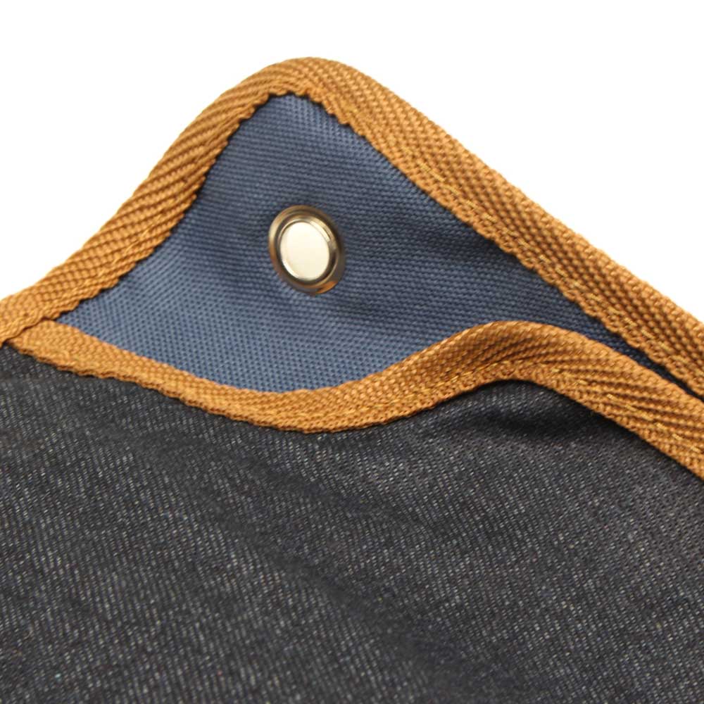 Star-M Drill Roll Tool Bag - view of tool roll hanging hole (1 of 2).