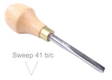 ashley iles block-cutter palm carving v tool