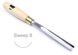 ashley iles carving tool sweep 8