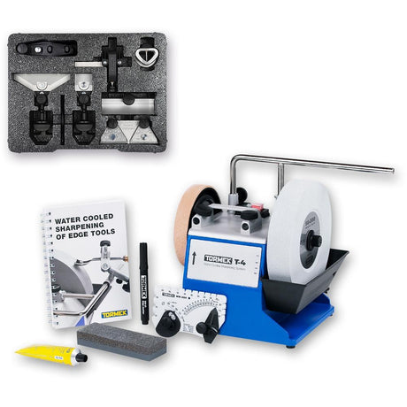 Tormek T-4 Sharpening System with HTK-906 Hand Tool Kit 