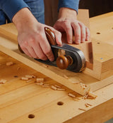 Veritas Mitre Plane being used on its side