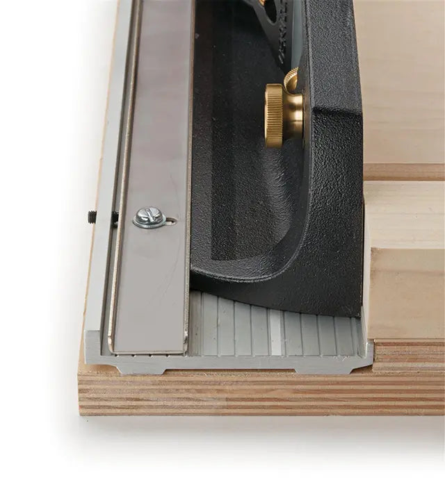 Veritas Shooting Board Track 16 with shoot board plane.