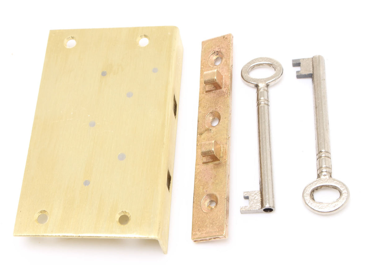 Cheast Lock Brass Chest Lock - 2 Lever 3
