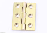 Broad Butt Hinges (Pair) - Brass