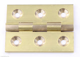 Broad Butt Hinges (Pair) - Brass