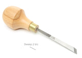 Ashley Iles - Sweep 02 B/C - Skew Left Carving Chisel