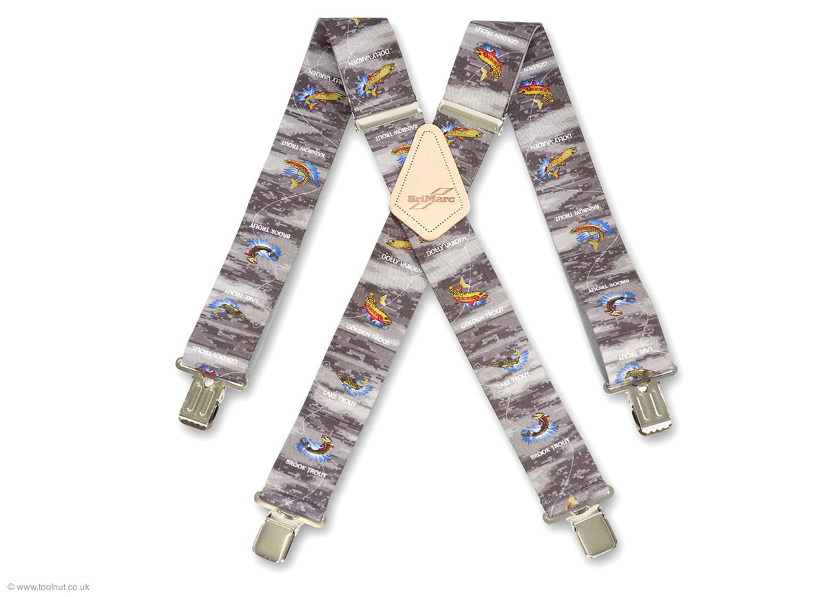 trout fishing trouser braces