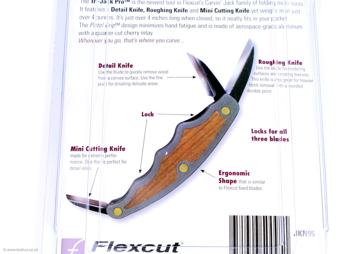 Flexcut Tri Jack Pro - instructions