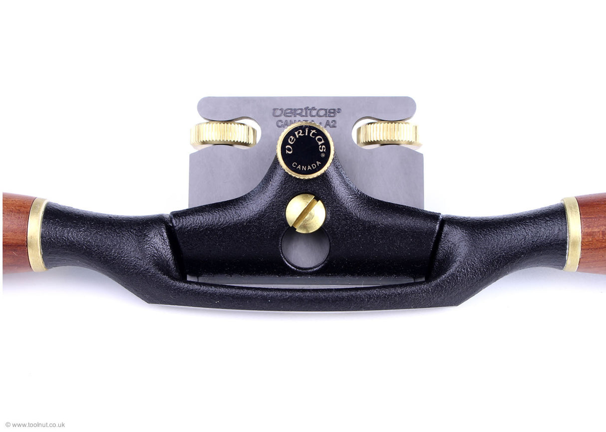 Veritas Round Spokeshave - view of blade adjuster