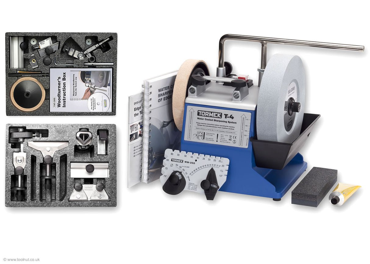 tormek t4 sharpening machine and jig kits