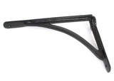 Anvil Black Curved Shelf Bracket