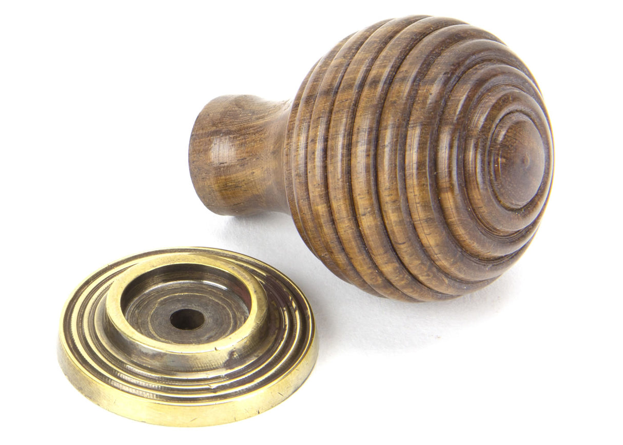 Rosewood and AB Beehive Cabinet Knob