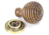 Rosewood and AB Beehive Cabinet Knob