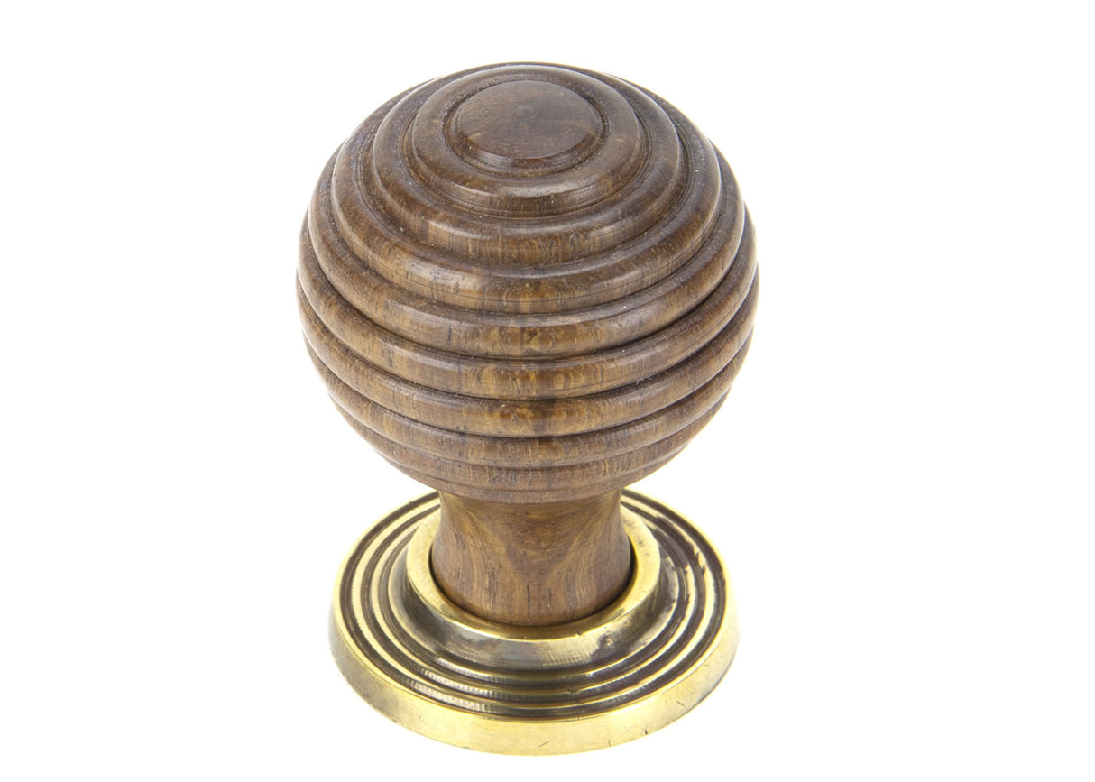 Rosewood and AB Beehive Cabinet Knob