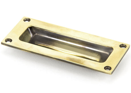 Aged Brass Flush Handle