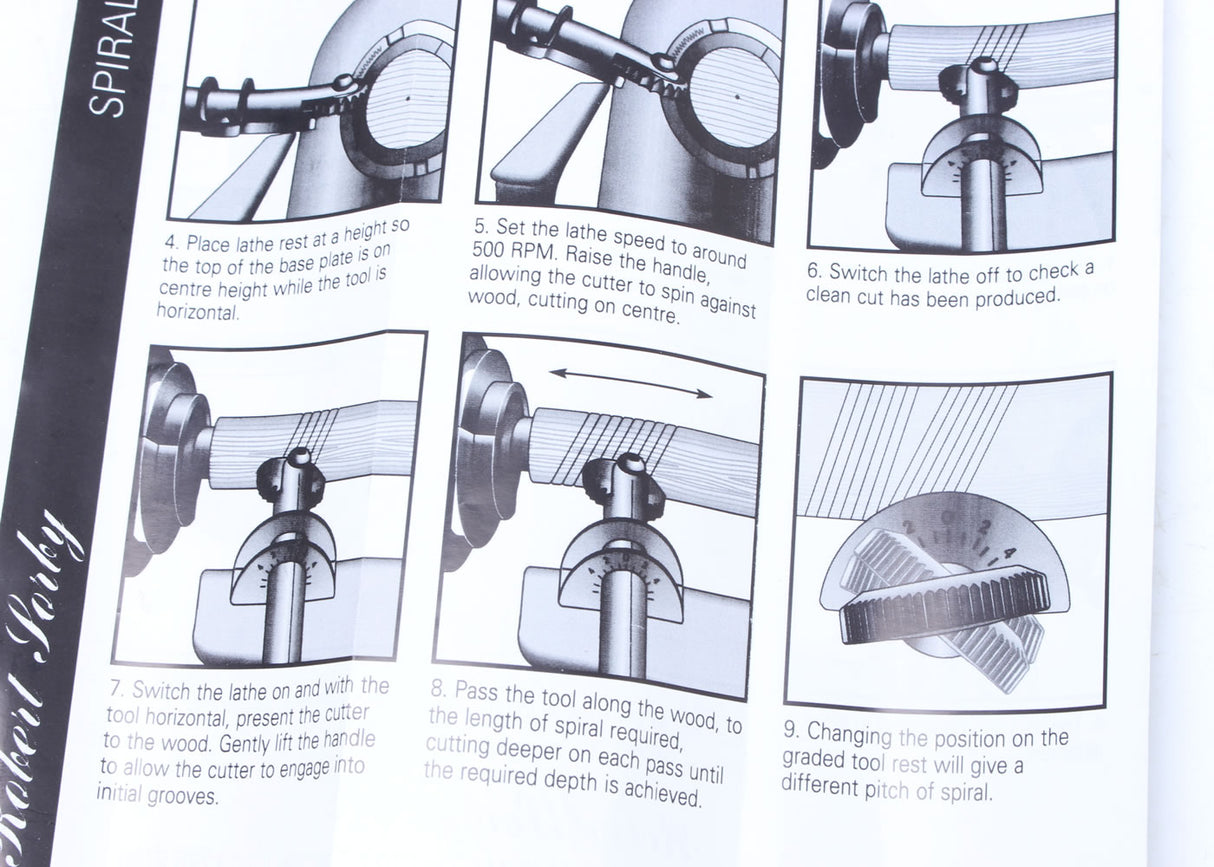 Robert Sorby Spiralling Turning Tool Leaflet