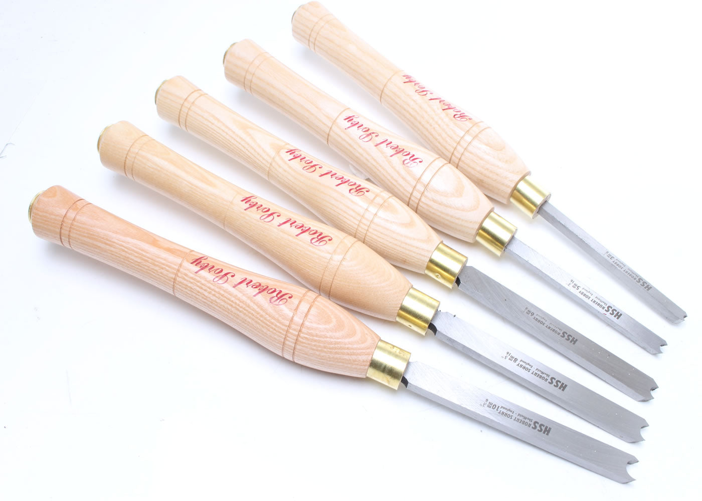 Robert Sorby Deluxe Bead Forming Chisel Set 5 Piece 55HS Toolnut