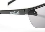 Close up view of Bolle SILIUM PLATINUM Safety Glasses