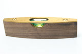 Walnut Spirit Level - 4 inch