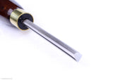 Henry Taylor Mini Oval Skew Chisel - view of skew blade