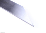 Henry Taylor HSS Thin Parting Tool - close up view of blade
