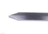 Henry Taylor HSS Parting Tool - Diamond - 19mm x 6mmHenry Taylor Parting Tool - close up view of the diamond point blade