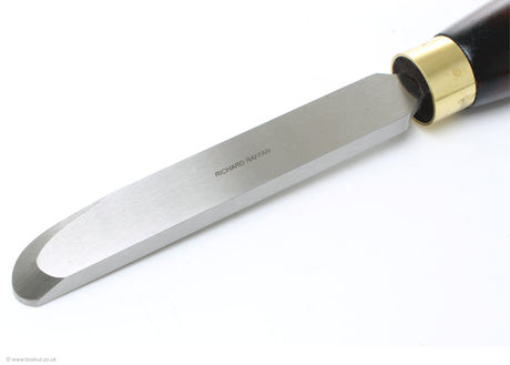 Henry Taylor Raffan Scraper - view of blade