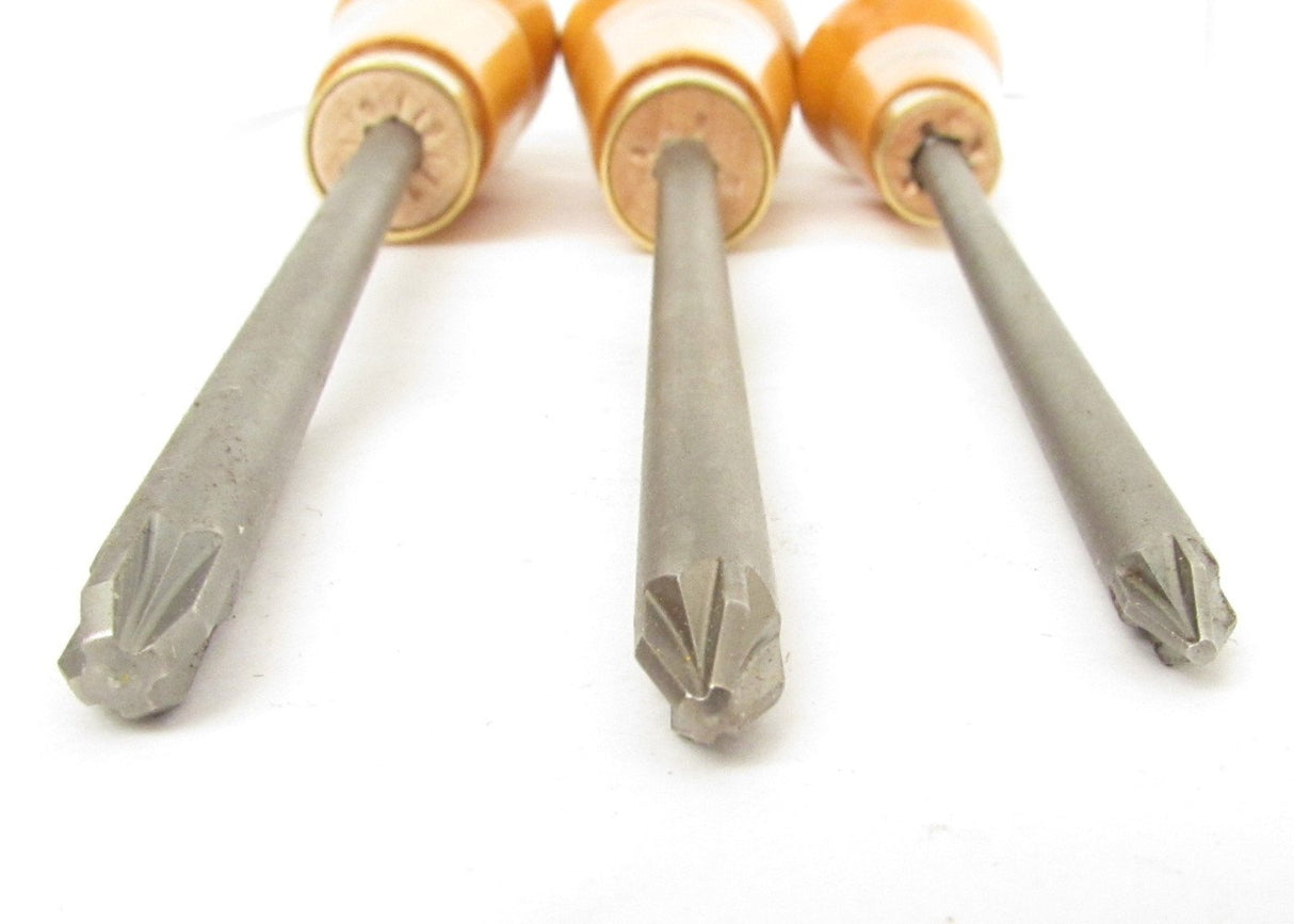 Close up view of the Joseph Marples screwdriver heads