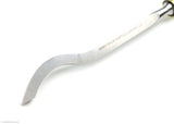 Henry Taylor Swan Neck Chisel - close up view of swan neck blade