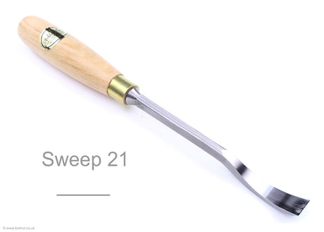 ashley iles spoon carving tool sweep 21