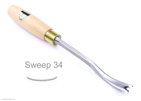 ashley iles back bent carving tool sweep 34