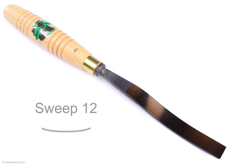 Henry Taylor - Sweep 12 - Curved - Carving Gouge