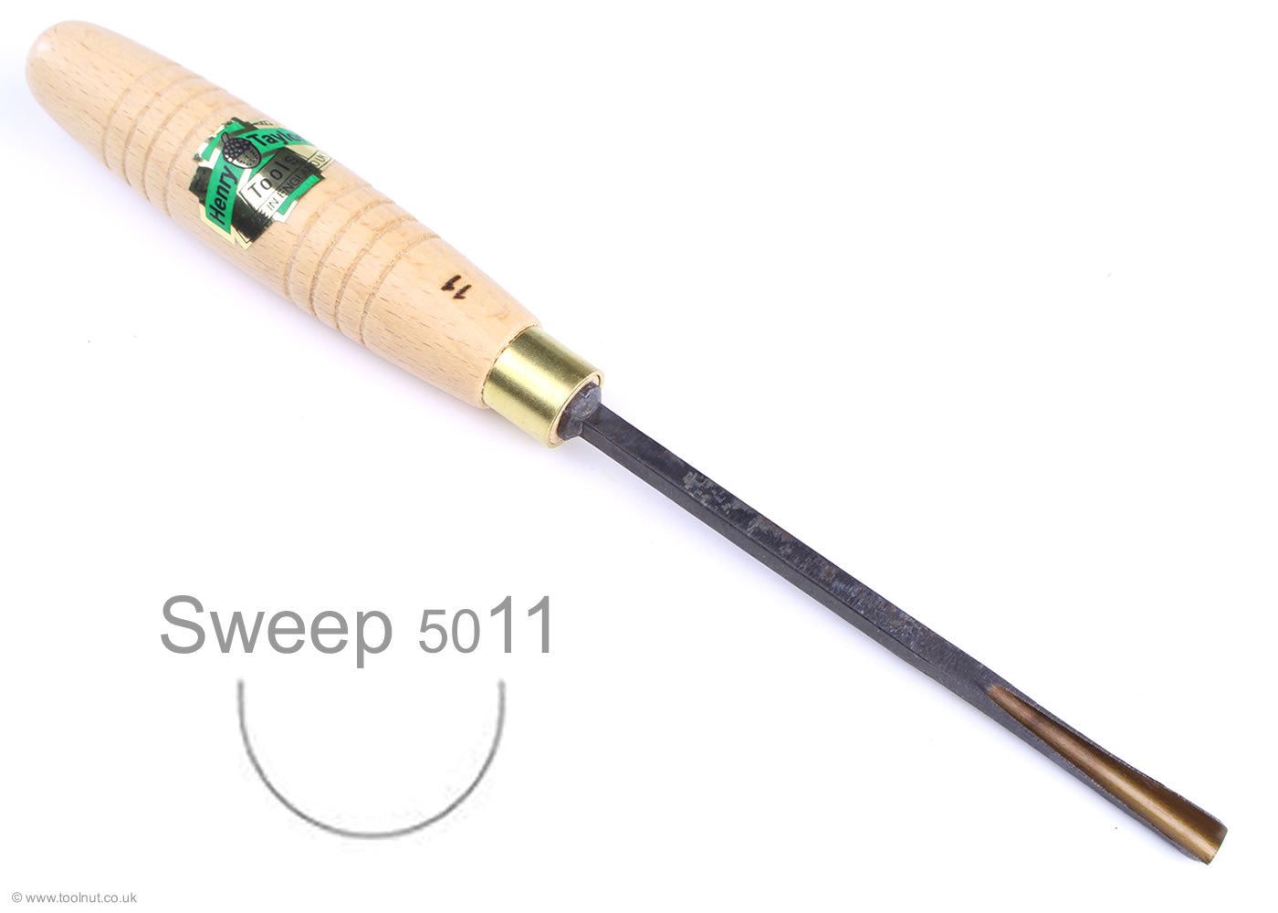 Henry Taylor - Sweep 5011 - Fishtail - Carving Gouge – Toolnut