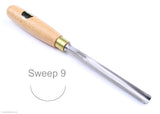 ashley iles carving tool sweep 9