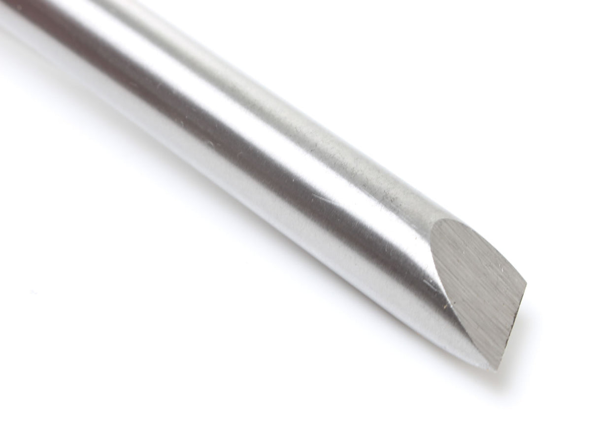 Close Up of Skew Turning Chisel Blade