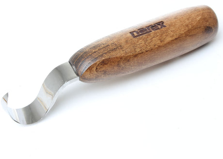 Narex Single Edge Hook Knife, Spoon Knife