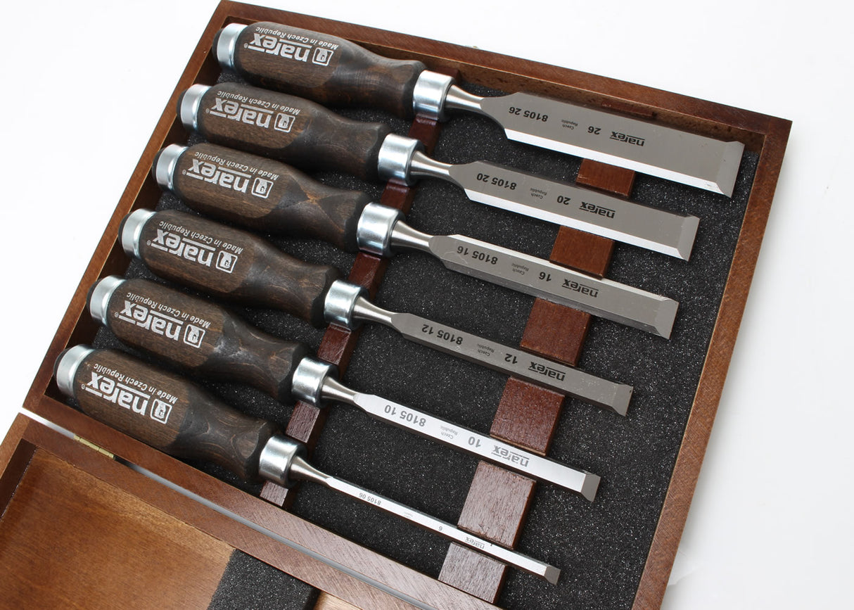 Narex Bevel Edge Chisel Set - 6 Piece – Toolnut