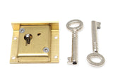 Squire Brass Till / Drawer Lock