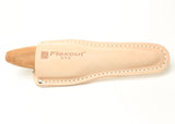 Flexcut Sloyd Knife inside Leather Sheath