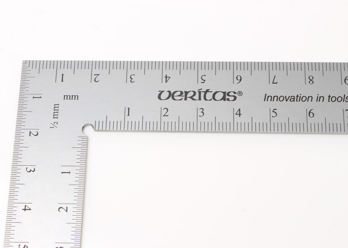 Close up view of Veritas Precision Square