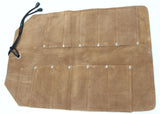 Leather Chisel Roll - 10 Pockets