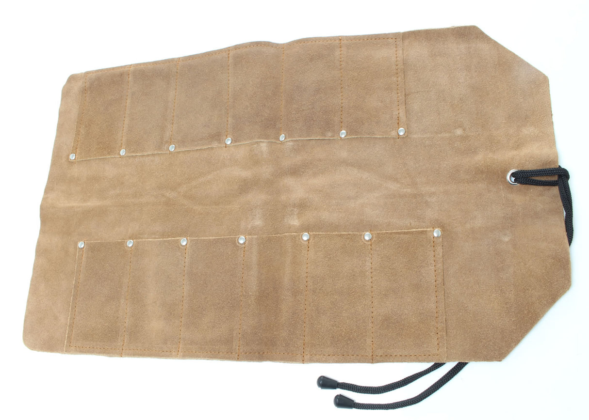 Leather Chisel Roll - 12 Pockets