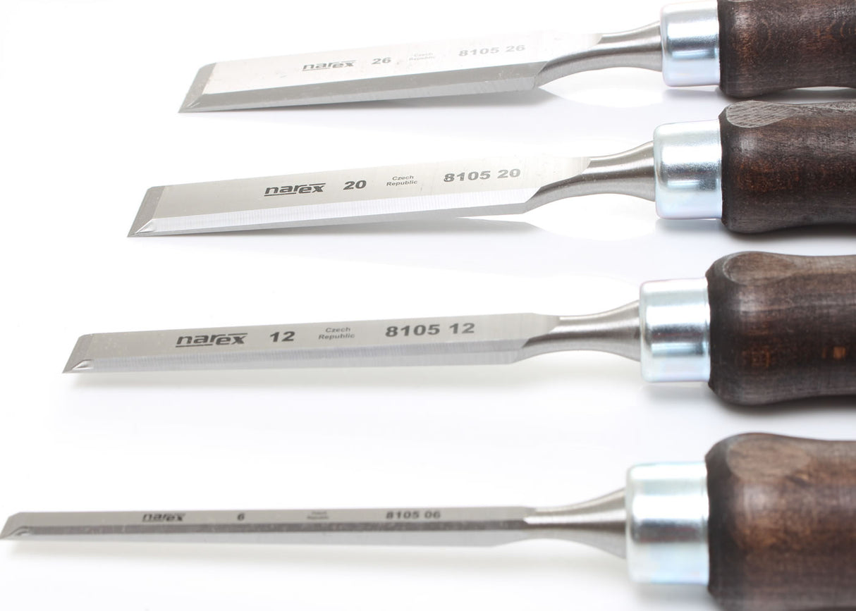 Narex Bevel Edge Chisel Blades